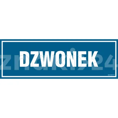 Dzwonek - Znak informacyjny - PA512