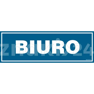 Biuro - Znak informacyjny - PA001