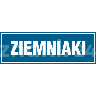 Ziemniaki - Znak informacyjny - PA263