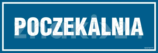 Poczekalnia - Znak informacyjny - PA058