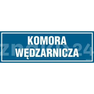 Komora wędzarnicza - Znak informacyjny - PA267