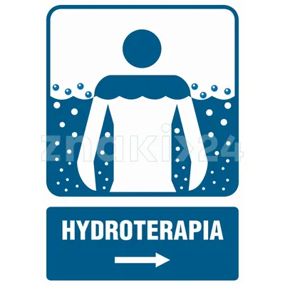 Hydroteraoia -kierunek w prawo- - Znak informacyjny - RF026