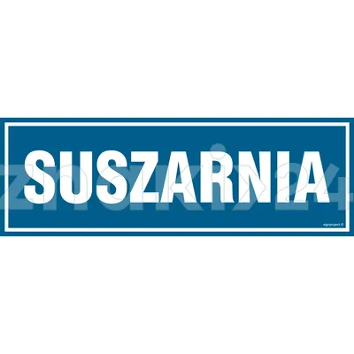 Suszarnia - Znak informacyjny - PA240