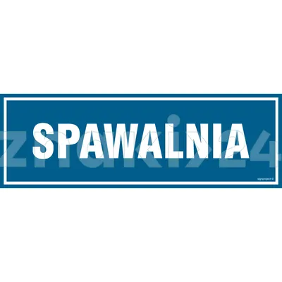 Spawalnia - Znak informacyjny - PA234