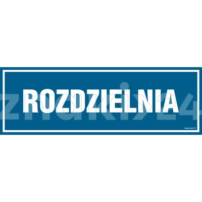 Rozdzielnia - Znak informacyjny - PA073