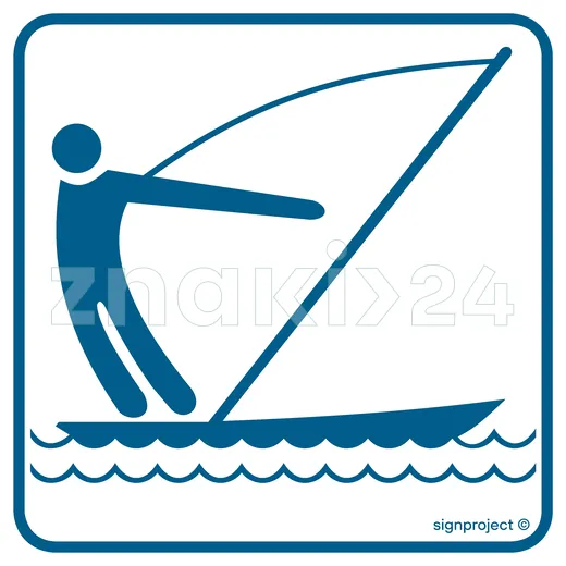 Windsurfing - Znak informacyjny - RC005