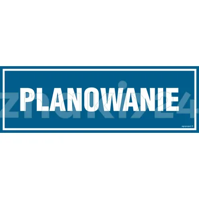 Planowanie - Znak informacyjny - PA057