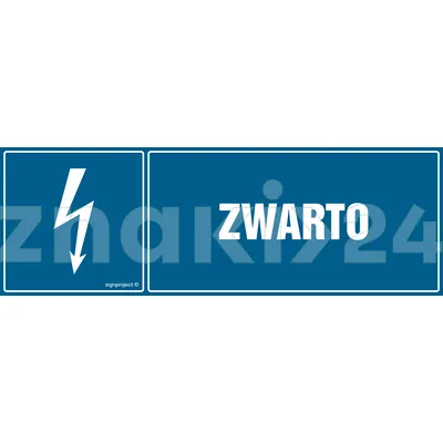 Zwarto - Znak elektryczny - HH004