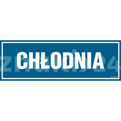 Chłodnia - Znak informacyjny - PA039