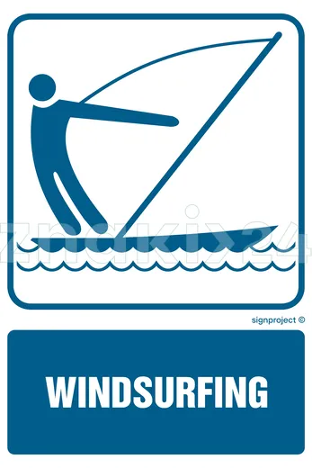 Windsurfing - Znak informacyjny - RD005