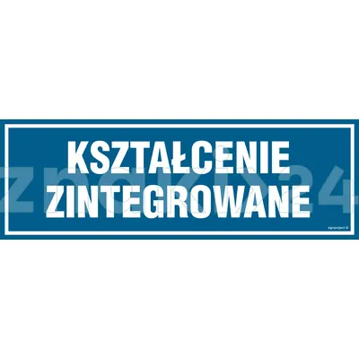 Kształcenie zintegrowane - Znak informacyjny - PA142