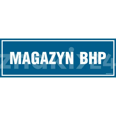 Magazyn BHP - Znak informacyjny - PA337