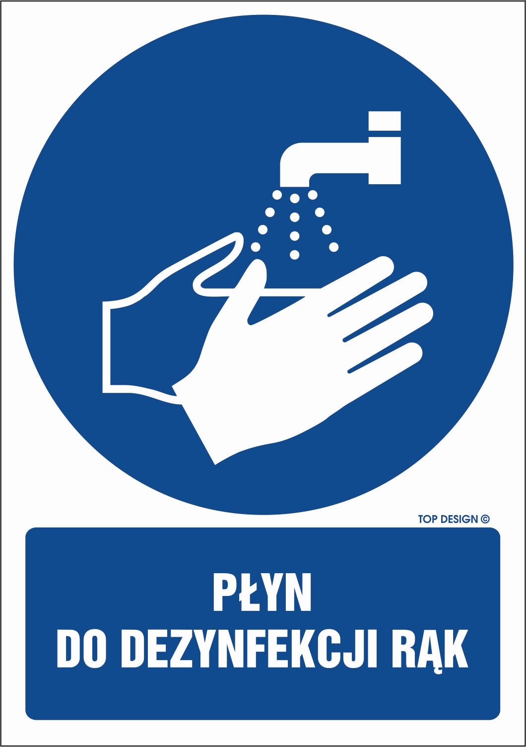 Znak - Płyn do dezynfekcji rąk GL055