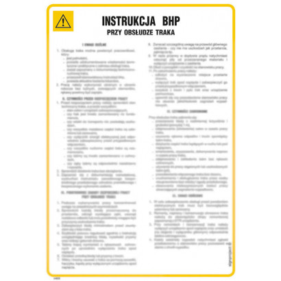 Instrukcja BHP przy obsłudze zgrzewarki punktowej i liniowej IAB18