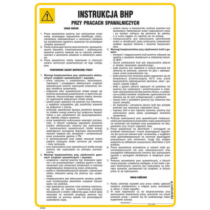 Instrukcja BHP obsługi zgrzewarki punktowej do metali IAC33