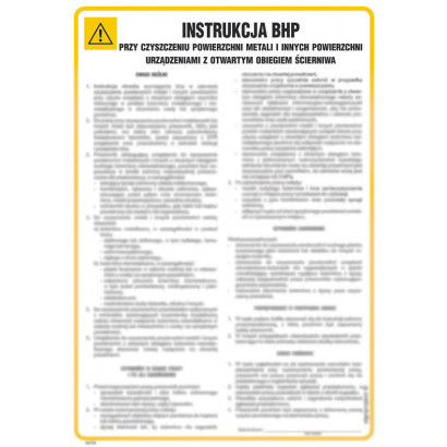 Instrukcja BHP przy obsłudze szlifierki do metali IAC34