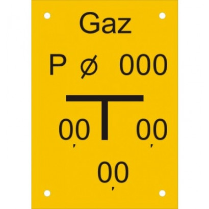 Znak - Tablica punktu pomiarowego JC006