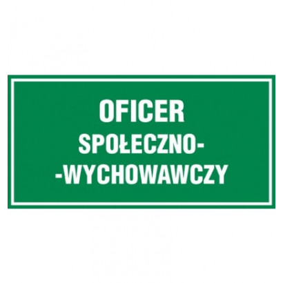 Znak - Oficer społeczno- wychowawczy JE022