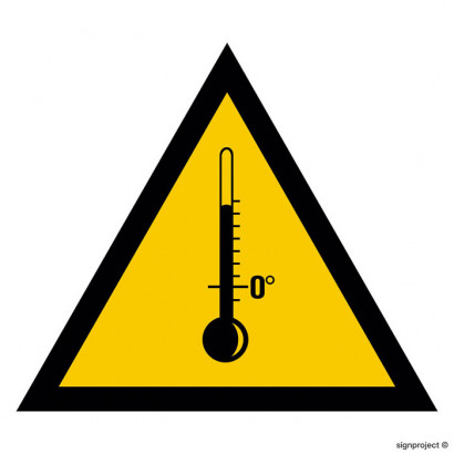 Znak - Ostrzeżenie przed wysokimi temperaturami JA007