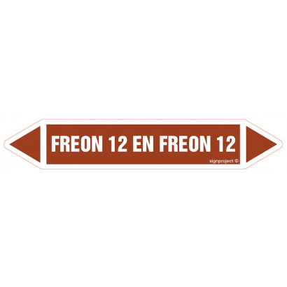 Znak - FREON 12 JF168