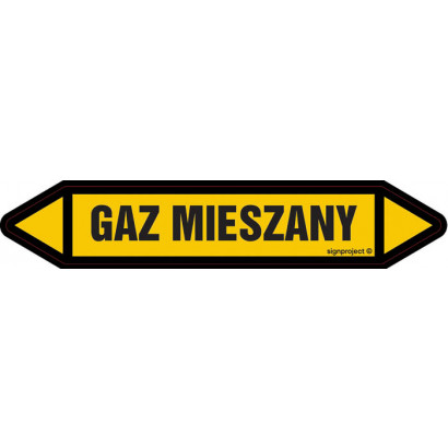 Znak - GAZ MIESZANY JF184
