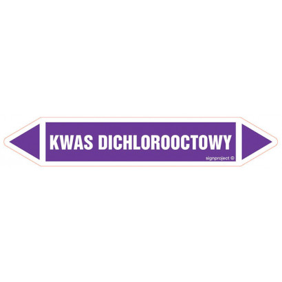 Znak - KWAS DICHLOROOCTOWY JF244