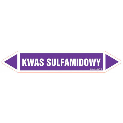 Znak - KWAS SULFAMIDOWY JF253