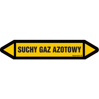 Znak - SUCHY GAZ AZOTOWY JF439