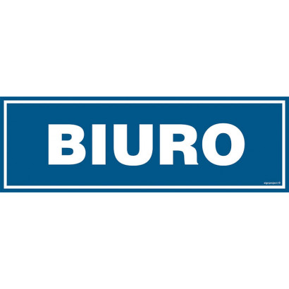 Znak - Biuro PA001