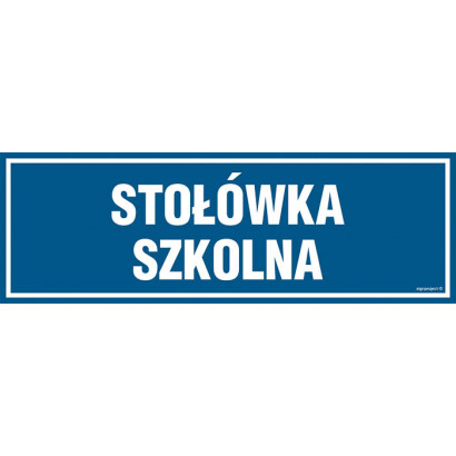 Znak - Stołówka szkolna PA165