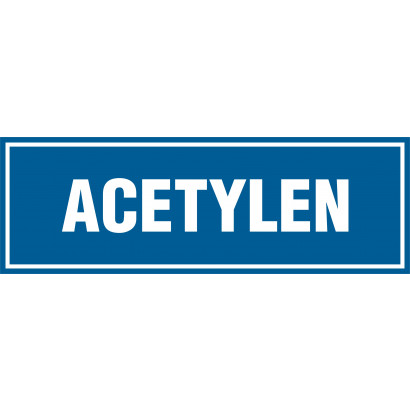 Znak - Acetylen PA606