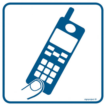 Znak - Telefon komórkowy RA089