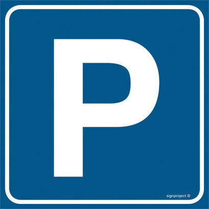 Znak - Parking RA117