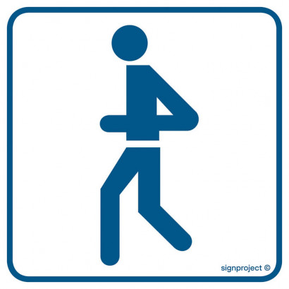 Znak - Ścieżka dla biegaczy RC011